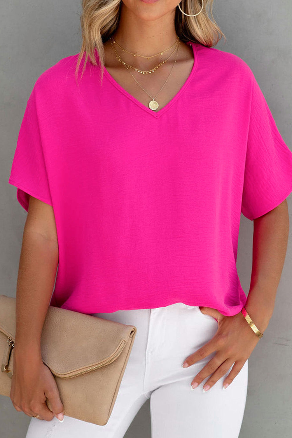 Rose Colored Blouse