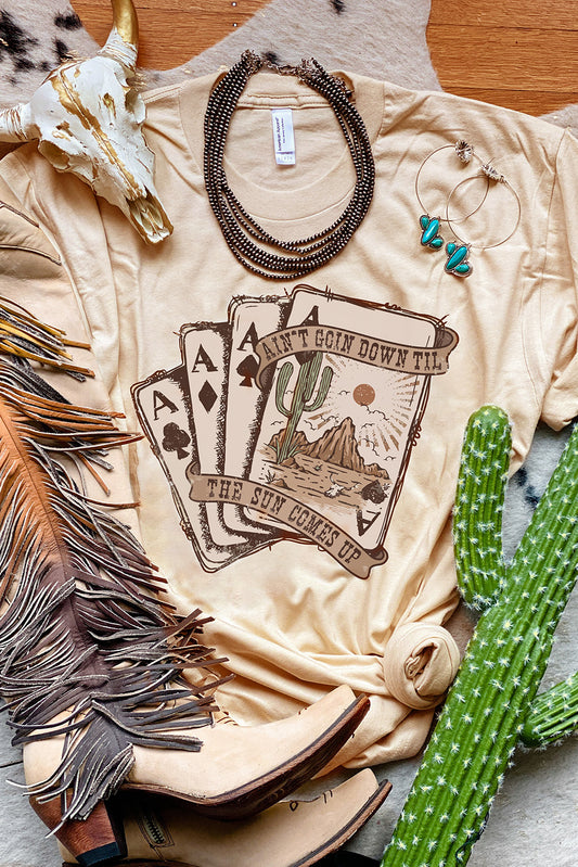 Poker Cards Graphic Tee