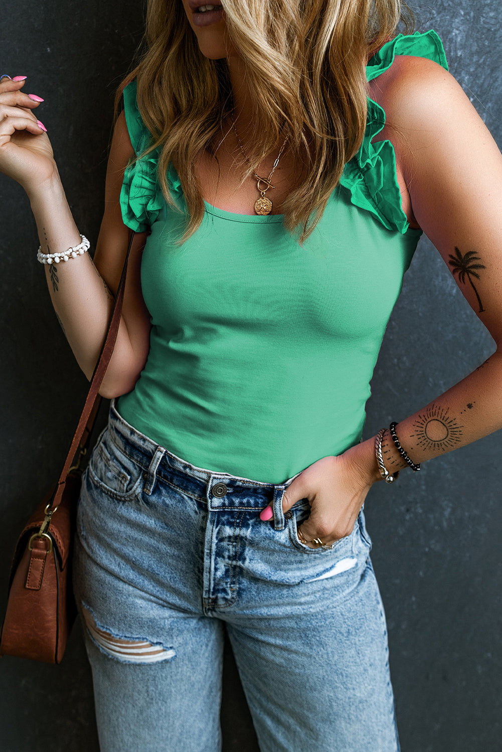 Mint Green Tank Top